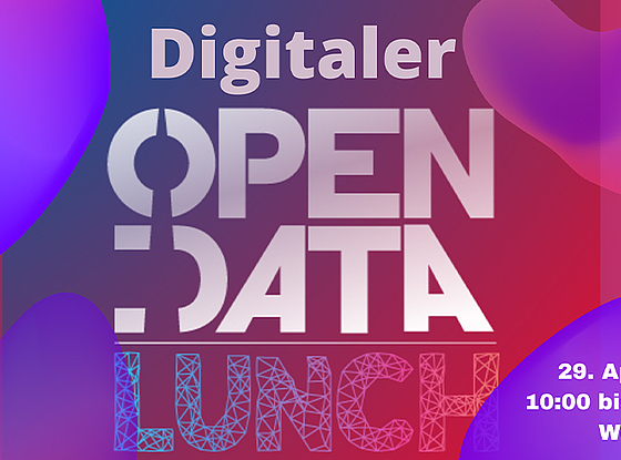 Flyer Open Data Lunch 2022
