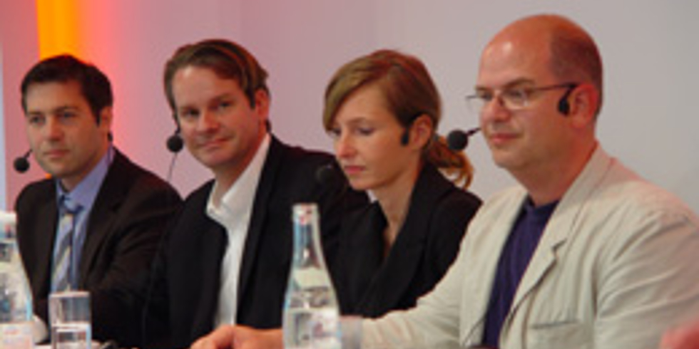 Claas Oehler, Jochen Hummel, Tanja Mühlhans, Thomas Dlugaiczyk (v.l.)