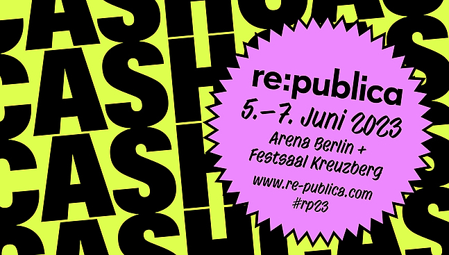 CASH: SenWEB präsentiert Berliner Fintechs und Female Entrepreneurs auf der re:publica 2023